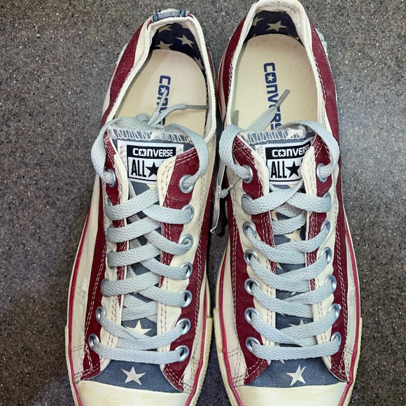 🆕 Converse CTAS “Rummage” Oxford Weathered Stars&Stripes Sneakers Unisex M9/W11 - Picture 4 of 11